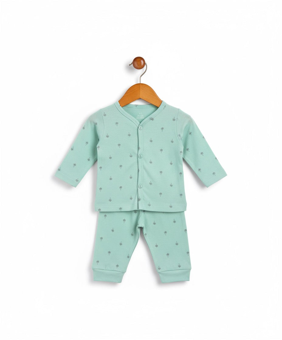 Baby Full Sleeve Co-ord Set β Tree Print | Soft & Comfy Daily Wear