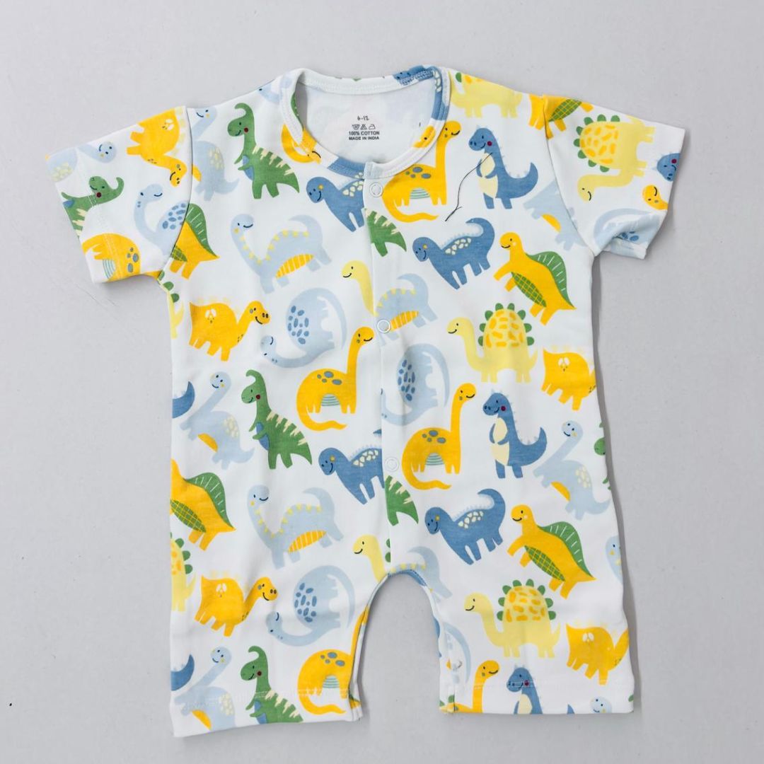 Baby Romper – Knitted Cotton One-Piece