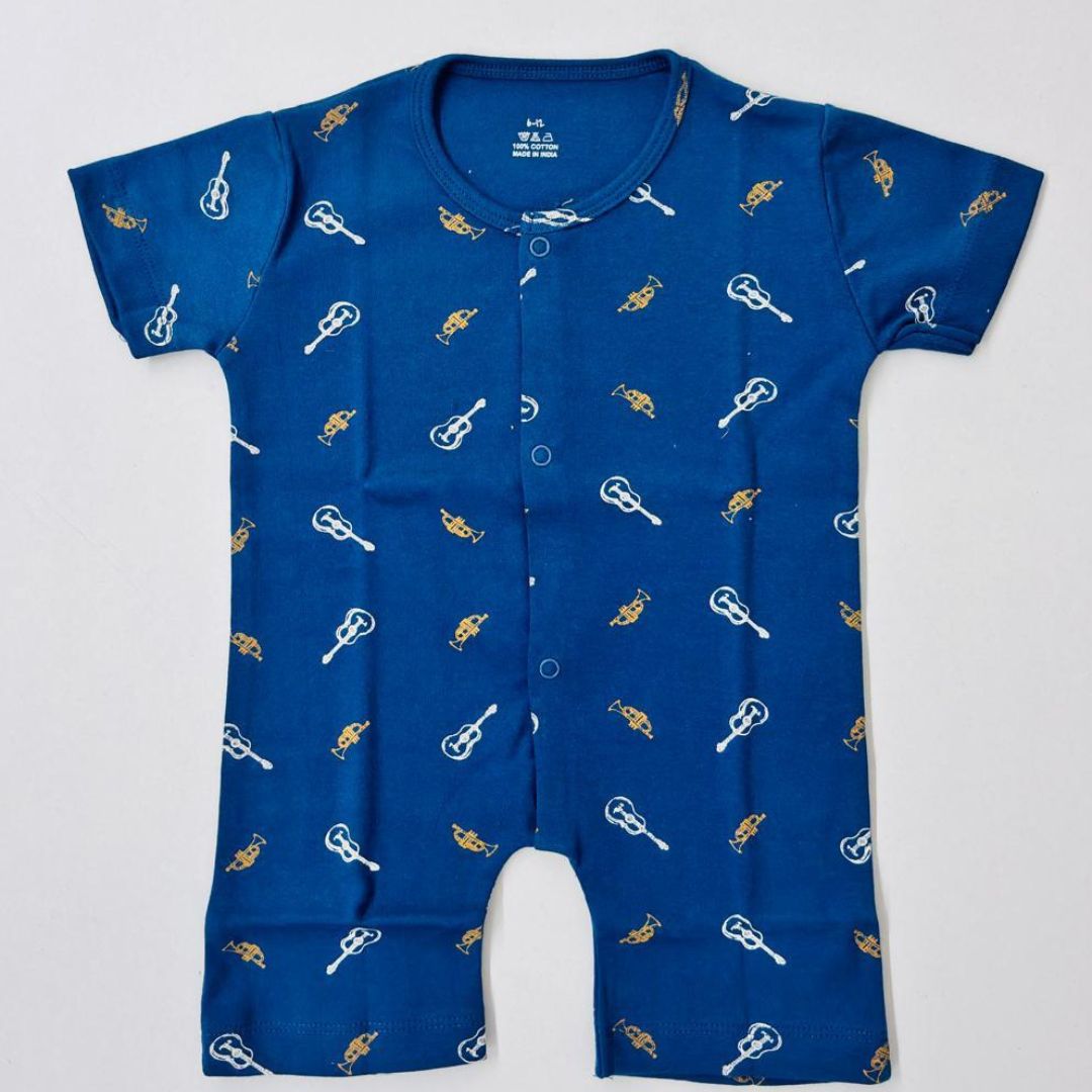 Baby Romper – Knitted Cotton One-Piece