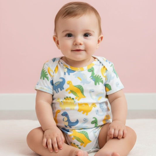 Baby Bodysuit Pack – 2  100% Soft Cotton