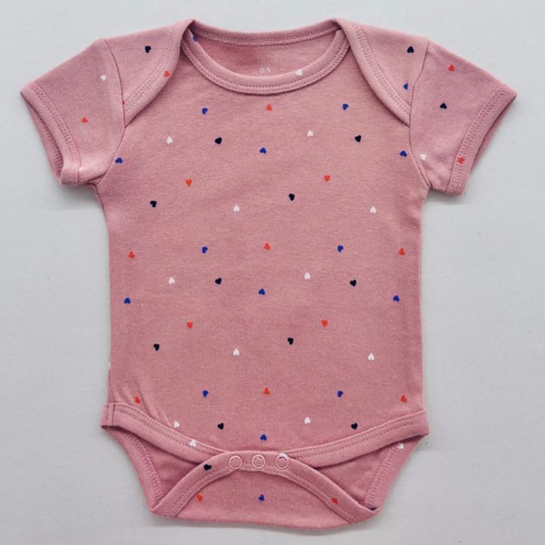 Baby Bodysuit Pack – 2  100% Soft Cotton