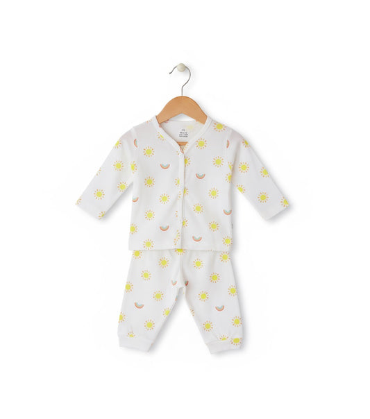 Baby Full Sleeve Co-ord Set – Sunny Print | Soft & Stylish Daily Wear