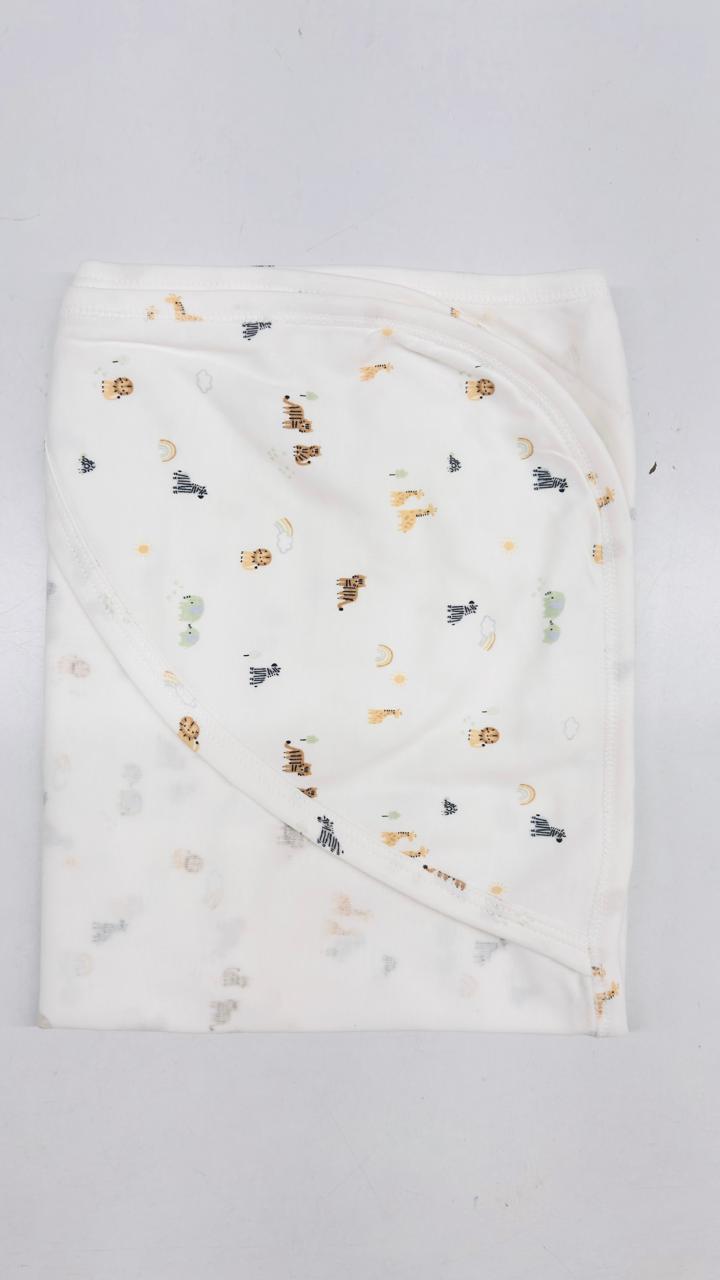 Premium Baby Hooded Towel –  100% Soft Cotton 75x75 cm