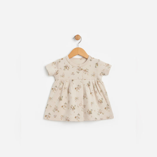 Baby Bloom Frock – 100% Cotton Interlock – Colourful Flower Design
