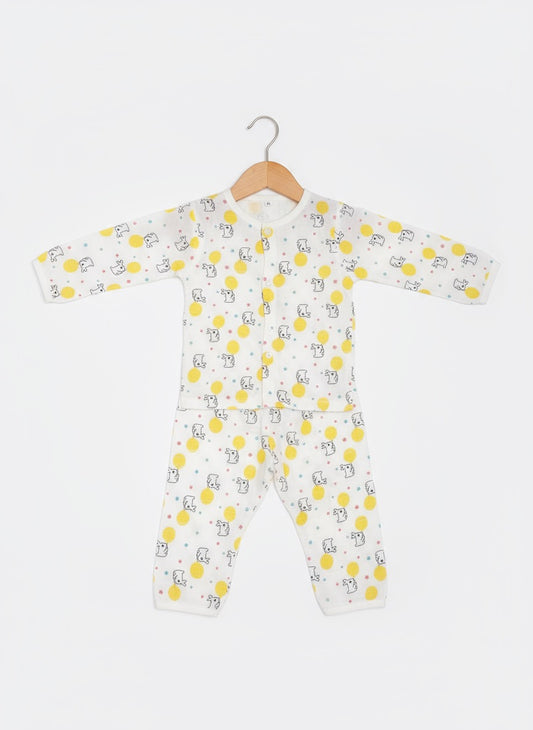 Muslin Co-ord Set - Pure Muslin -  Full sleeve - Rabbit