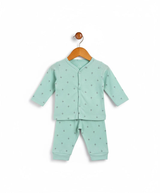 Baby Full Sleeve Co-ord Set – Tree Print | Soft & Comfy Daily Wear